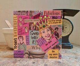 "Snap into it" by Elizabeth Bessant greeting card