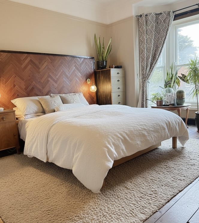 Cocoon Style Bedroom