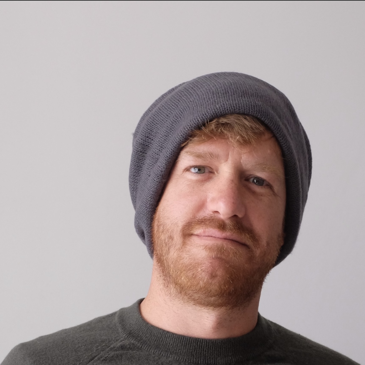 Loose Knit Cashmere Beanie Hat