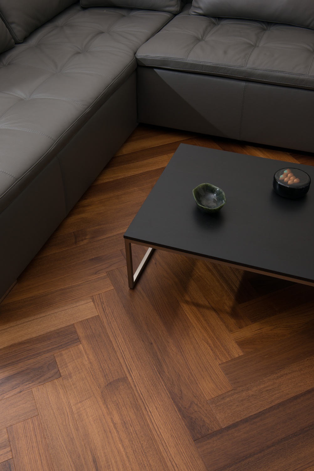 Burma Teak Herringbone