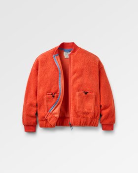Women's Lucia Recycled Sherpa Fleece, Chilli