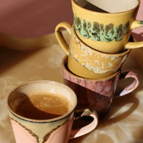 70s ceramics: Americano Mug Sunbeam