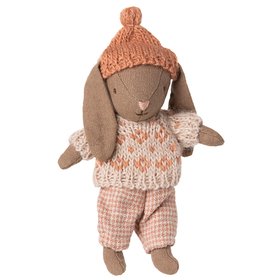 Winter Bunny, Micro - Brown - Rose