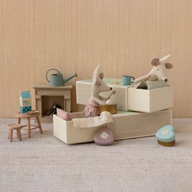 Maileg, Tooth Fairy Mouse, Little Sister In Matchbox