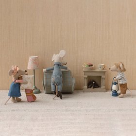 Vintage Floor Lamp, Mouse - Mint