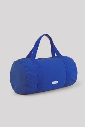 Organic Cotton Canvas Bowling Bag Ultramarine Blue