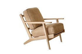 Pottery Barn UK - Raylan Leather Armchair, £1599 (potterybarn.co.uk)