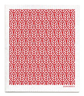 Red Leaves Dishcloth