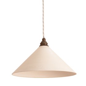 Ecru Large Rocco Pendant