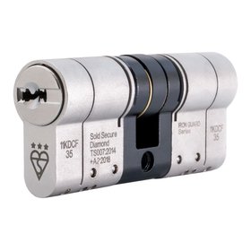 Smith & Locke Fire Rated 3 Star Diamond Double Cylinder Lock 35-35