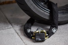 Smith & Locke Black Steel Security chain