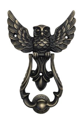 Cast Iron Owl Door Knocker