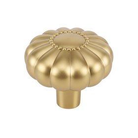 Solid Brass Daisy Cabinet & Drawer Knob