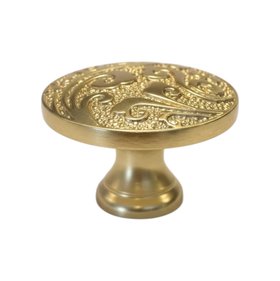 Solid Brass Swirl Cabinet & Drawer Knob