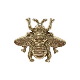 Solid Brass Bee Cabinet & Drawer Knob