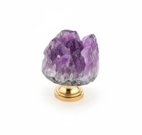 Natural Amethyst Cabinet & Drawer Knob
