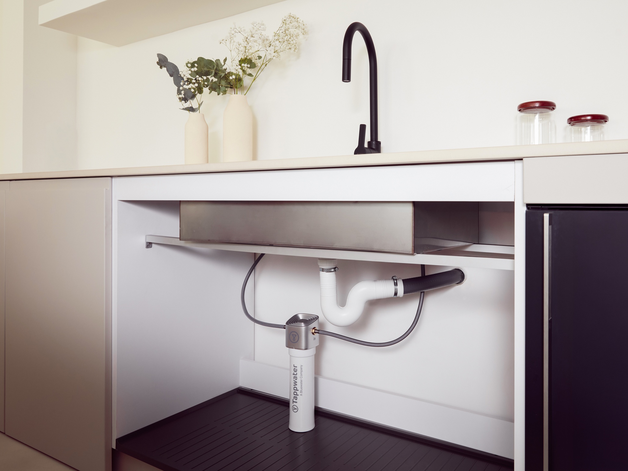 Tappwater InlinePro SMR - under-sink water filter with Swedish Mineral Rock™