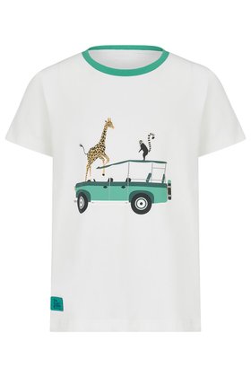 Oliver Short Sleeve Boys Top -  Animal Watch