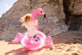 Heidi Girls Coat - Beach Party