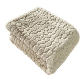 Leo Taupe Throw