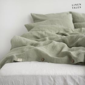 100% Premium European Linen Duvet Set – Effortlessly Chic, Naturally Soft - Sage