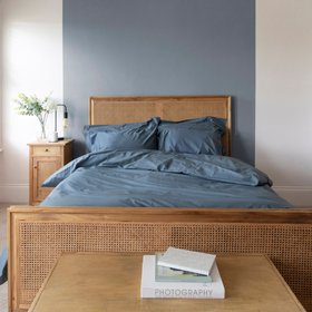 270TC Organic Cotton Percale Pillowcase – Soft, Breathable & Certified - Sargasso Blue