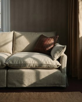 Schplendid Margot 3 Seater in Flax
