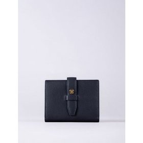 Icon Stud Small Leather Tab Purse in Navy