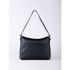 Esthwaite Leather Shoulder Bag in Black