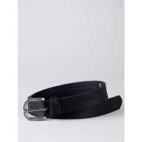Kendal Leather Belt in Black - XX Large