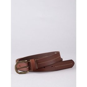 Kendal Leather Belt in Tan - XX Large