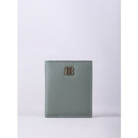 Beetham Leather Card Holder in Lichen Green