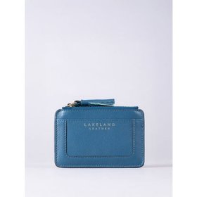 Tarraby Leather Coin and Card Holder in Legion Blue