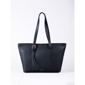Langdale Leather Tote Bag in Black