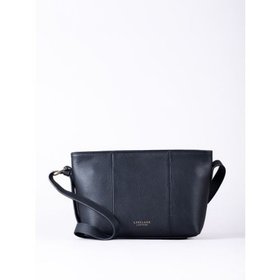 Langdale Leather Cross Body Bag in Black