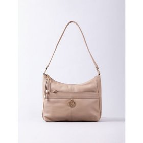 Cartmel Leather Shoulder Bag in Camel