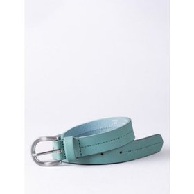 Kendal Leather Belt in Mineral Blue - X Small