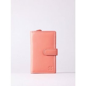 Medium Leather Tab Purse in Sunrise