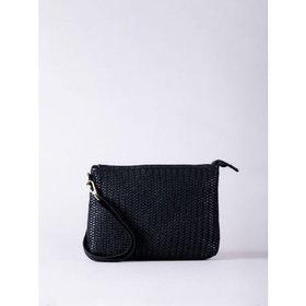 Wreay Leather Cross Body Bag in Black