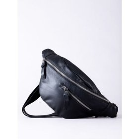 Tarn Leather Sling Bag in Black