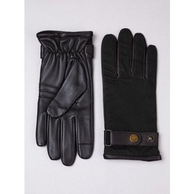 Walter Leather Gloves in Olive