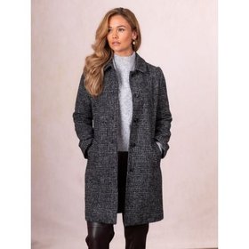 Radella Wool Blend Coat in Black - Size 12