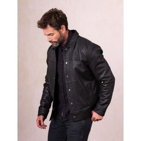 Endmoor Leather Jacket in Black