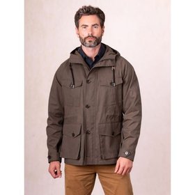 Angletarn Wax Anorak in Khaki - Small