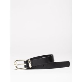 Kirkby Leather Belt in Black Patent - Small