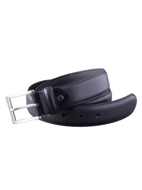 Staveley Men's Leather Belt in Black