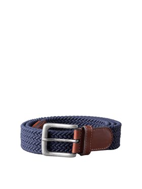Greythwaite Braided Men's Belt in Navy