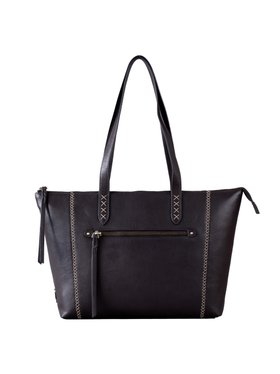 Castlerigg Leather Tote Bag in Chocolate Brown