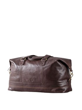 Keswick Leather Holdall in Brown