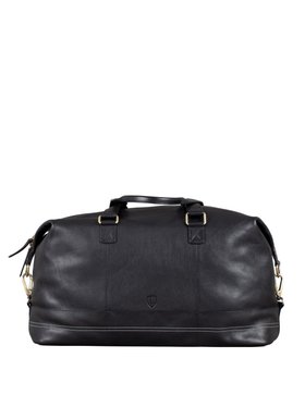 Keswick Leather Holdall in Black